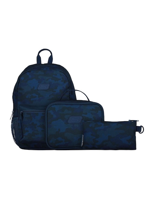 Set mochila escolar Utility Skechers para niño
