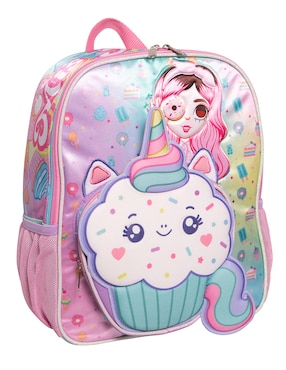 Mochila escolar Mis Pastelitos Ruz para niña