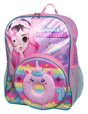 Mochila escolar Mis Pastelitos Ruz para niña