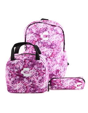 Set mochila escolar Charly Back To School unisex