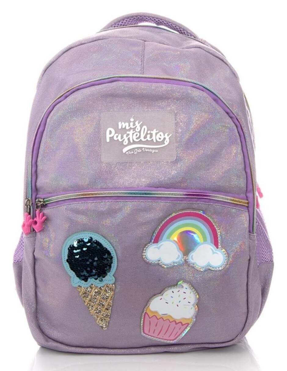 Mochila escolar Atmpacks Mis Pastelitos para niña en SB
