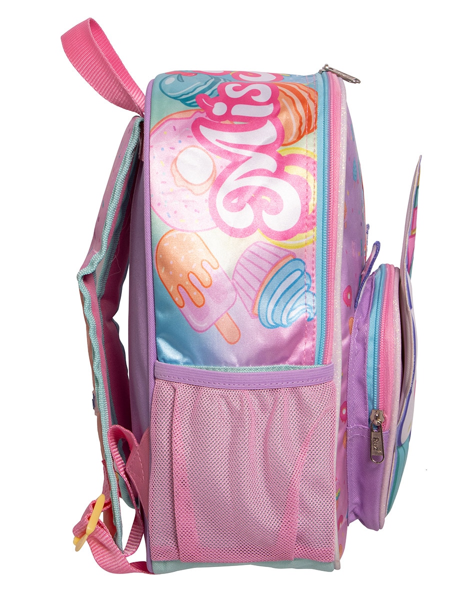 Mochila escolar Mis Pastelitos para niña 3
