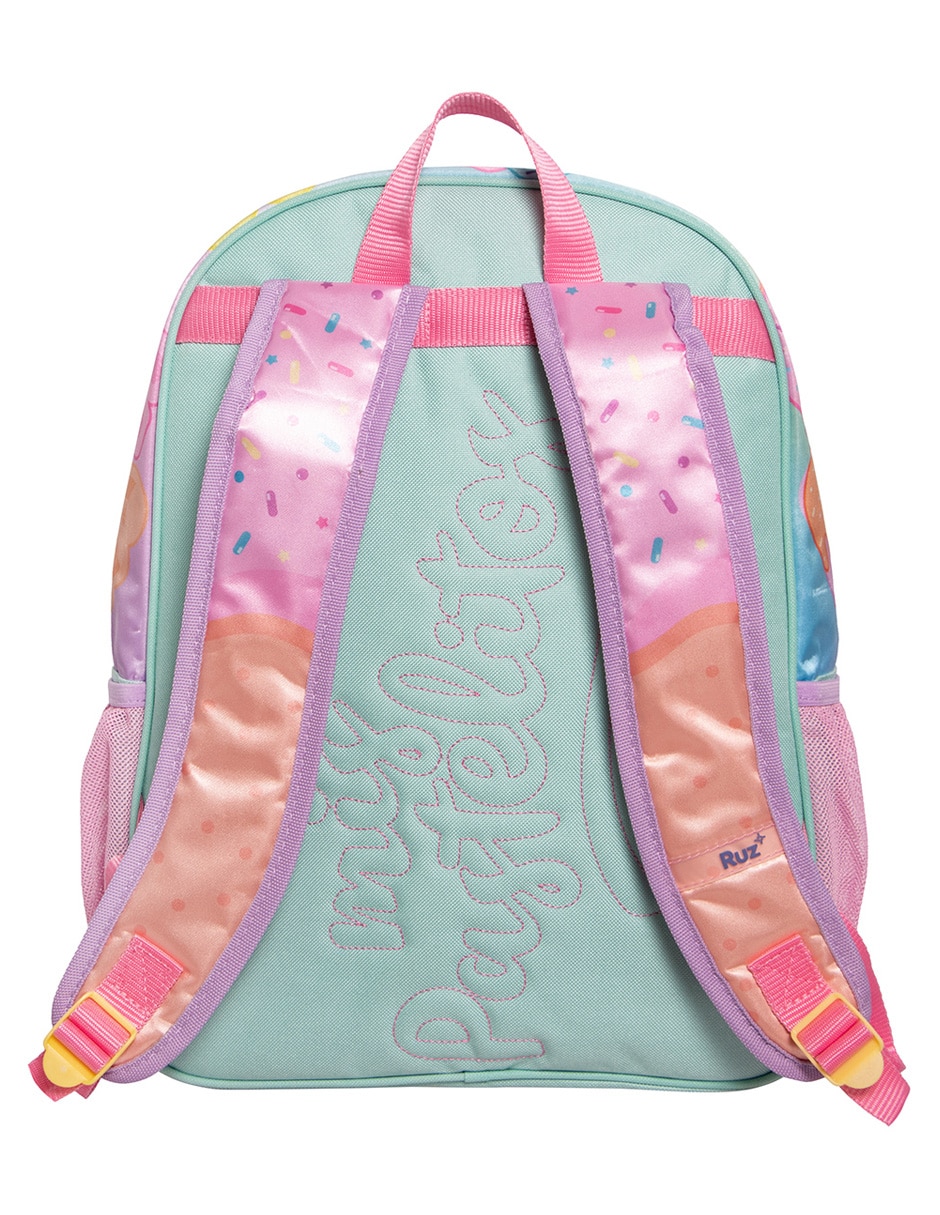 Mochila escolar Mis Pastelitos para niño 4