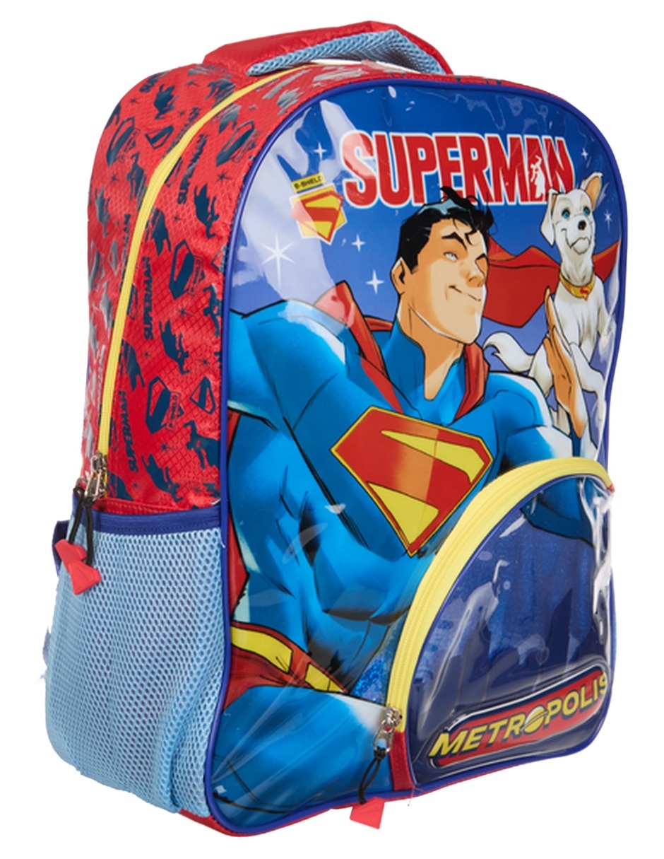 Mochila escolar Superman DC Comics para niño 2