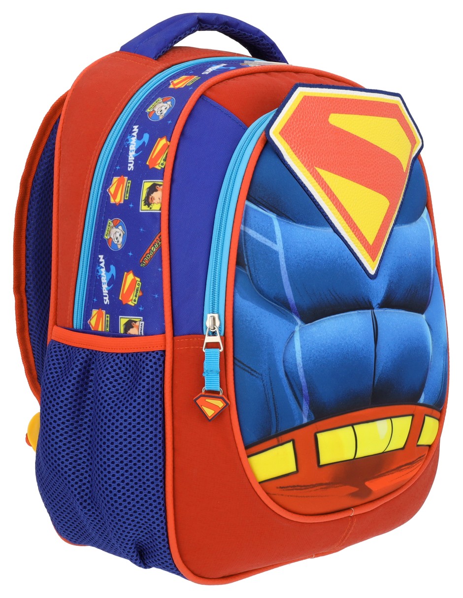 Mochila escolar Superman para niño 2
