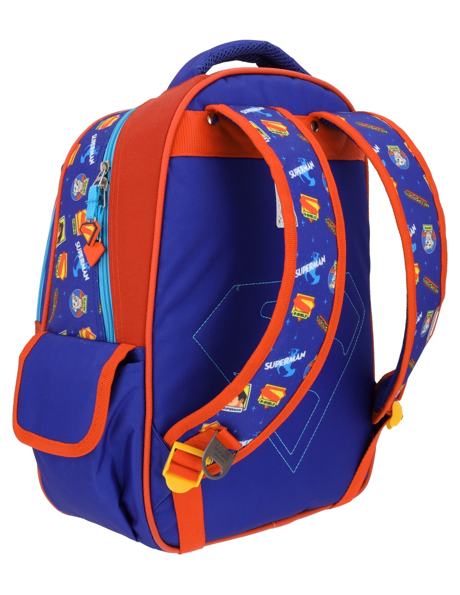 Mochila escolar Superman para niño 6