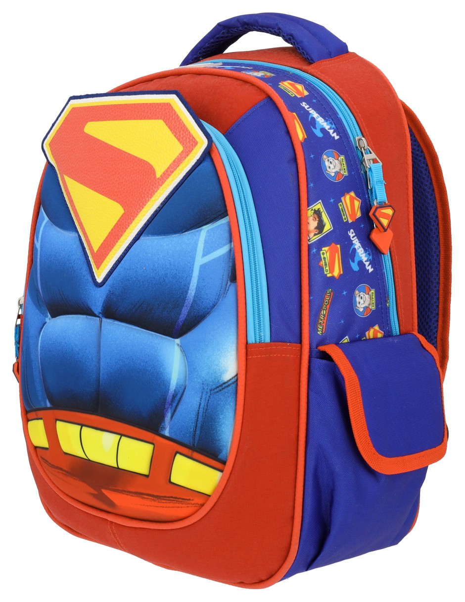 Mochila escolar Superman para niño 8