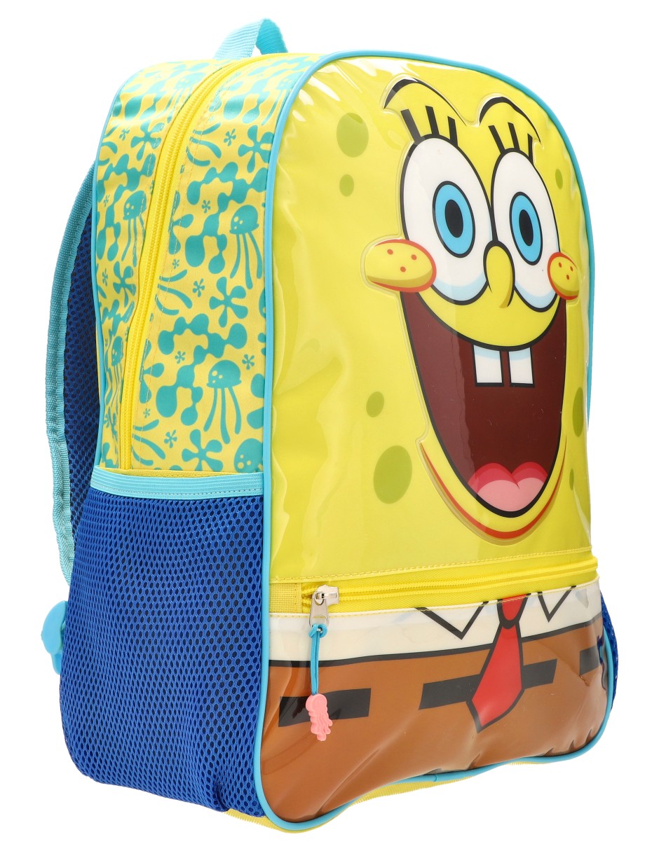 Mochila escolar Bob Esponja Nickelodeon unisex 11