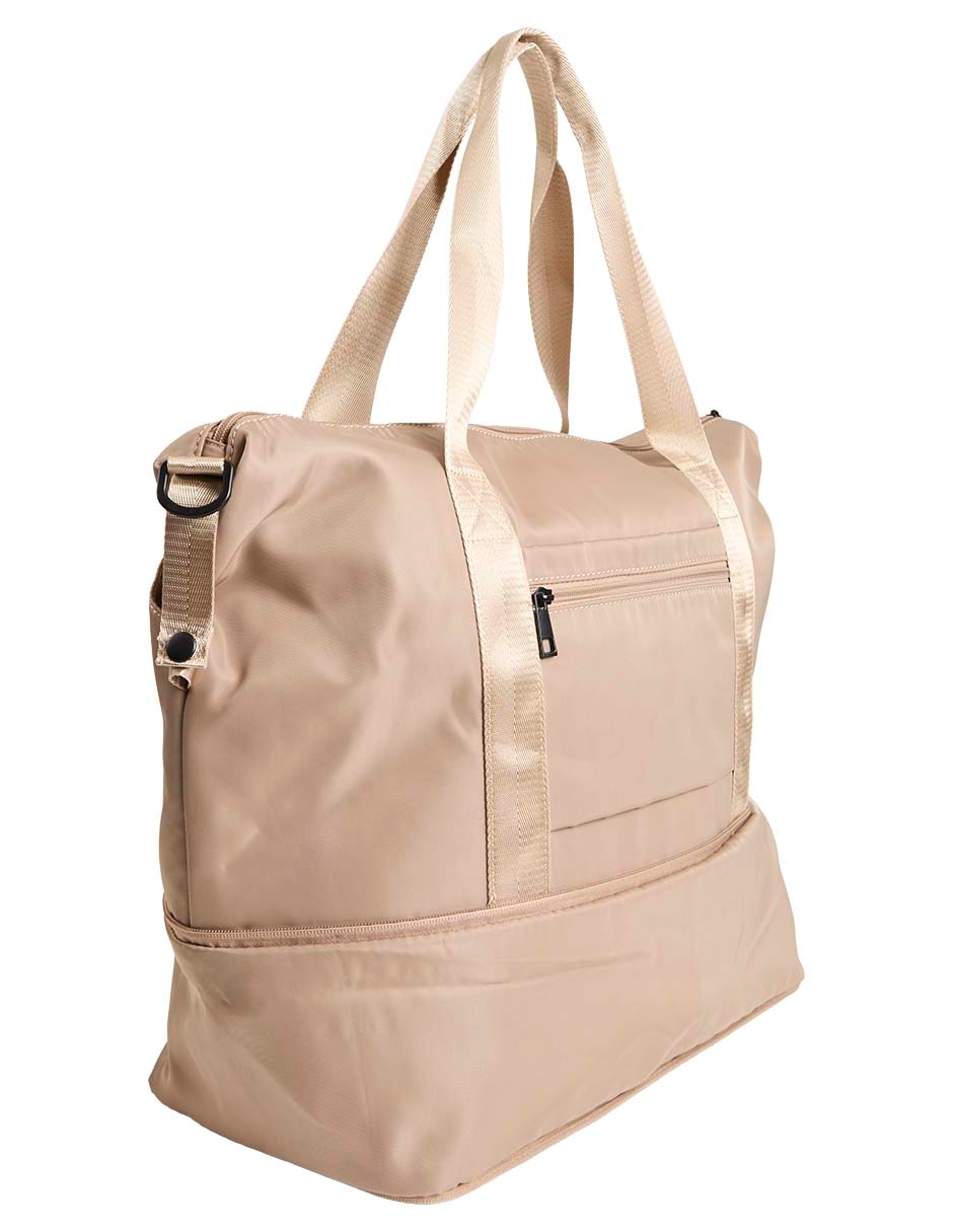 MALETA DEPORTIVA WEEK, UNITALLA, BEIGE
