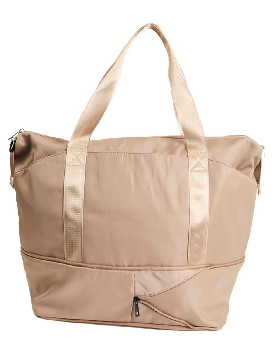 MALETA DEPORTIVA WEEK, UNITALLA, BEIGE